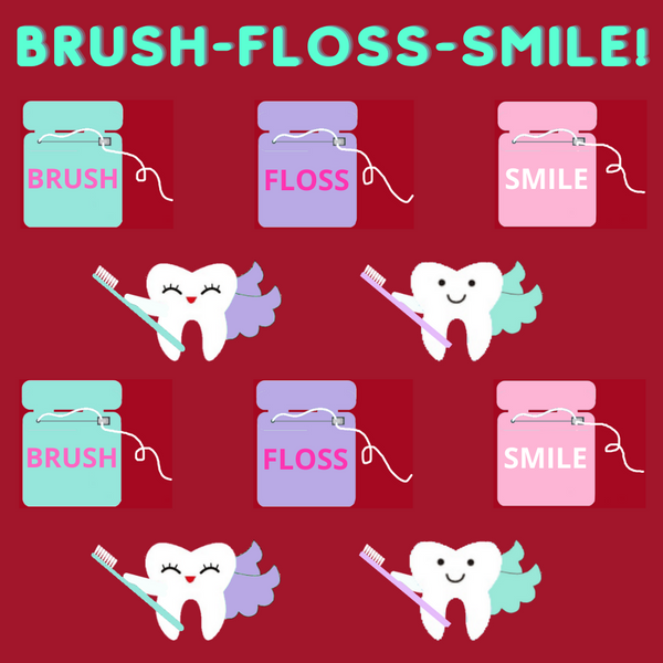 BRUSHFLOSSSMILE DentalSocks 🦷🧦